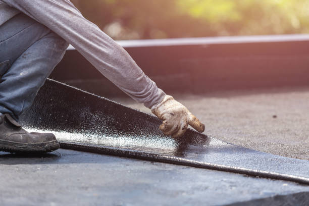 Professional Basement Waterproofing technician working in Pulaski, TN